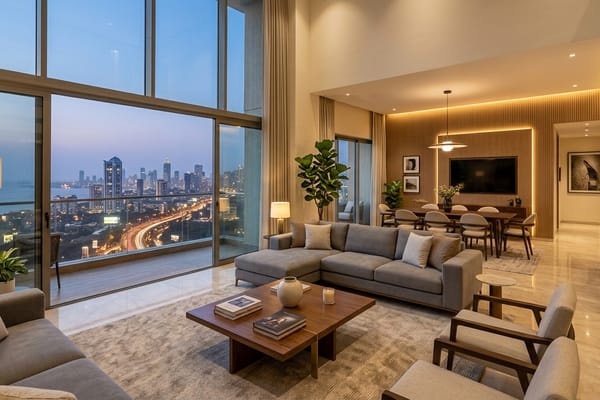 Heritage 3BHK Flat, Worli